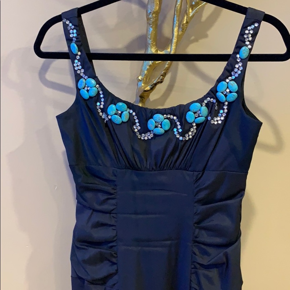 Black bodycon dress